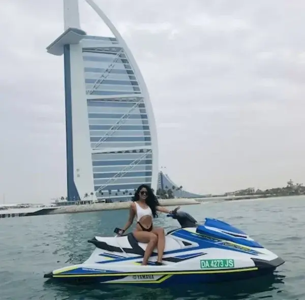 adventurous ride in Dubai